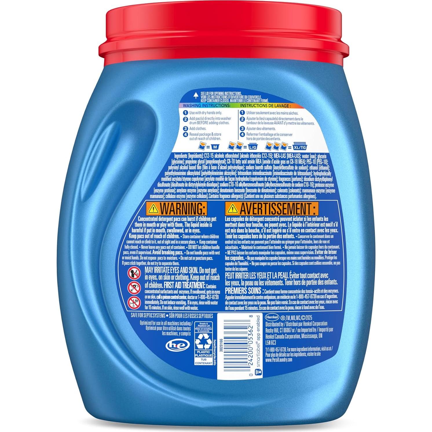 Detergente para Ropa Persil Ultra Pacs 32 Unidades Oxi+Olores