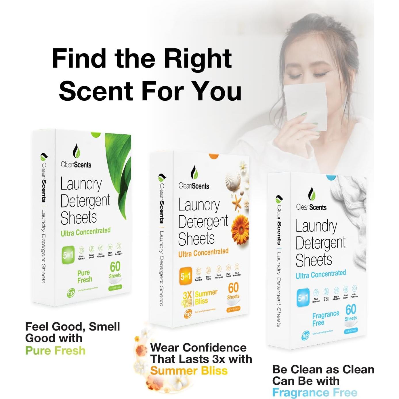 Hojas de Detergente para Ropa Bio Essentials 120 Hojas