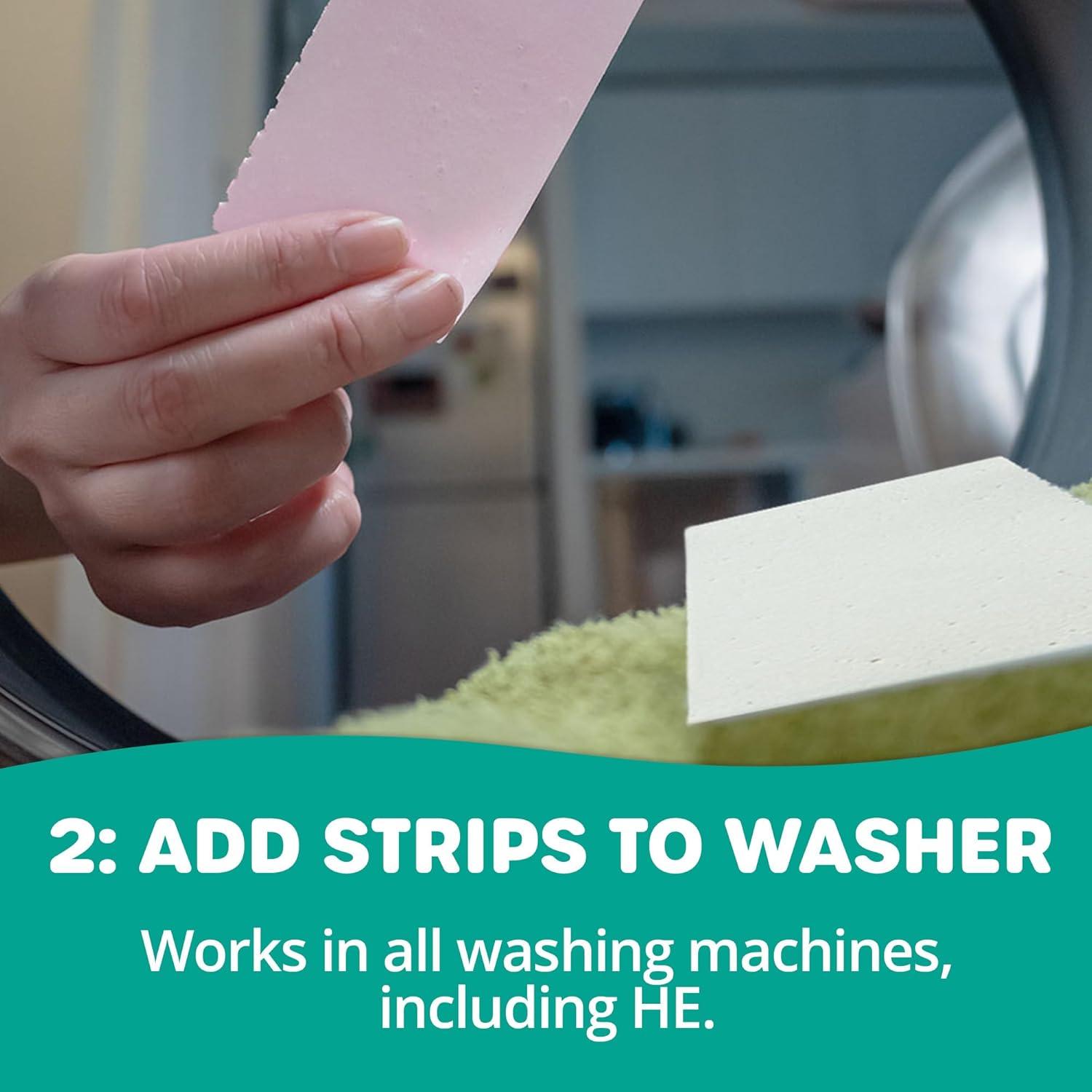 Hojas de detergente y suavizante Tru Earth 32 unidades sin fragancia