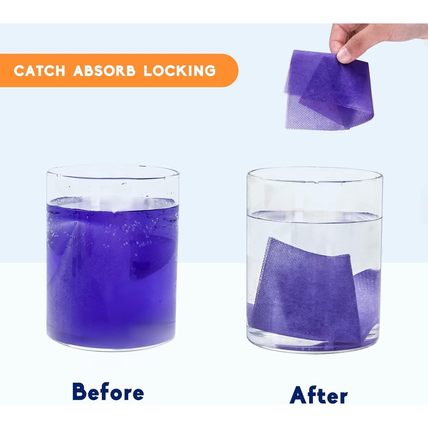 Hojas Absorbentes de Color Xcleen 120 Unidades para Lavandería