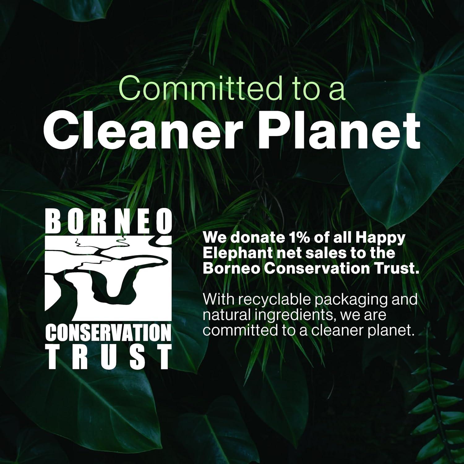 Hojas de detergente biodegradable Elefante Feliz 30 unidades