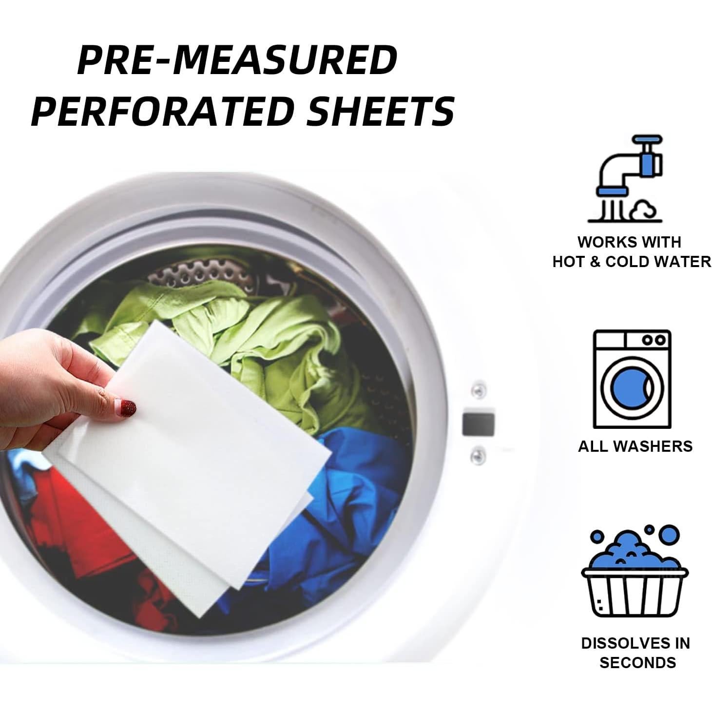 Hojas de Detergente Ecológicas CROS - 60 Cargas Lino Fresco