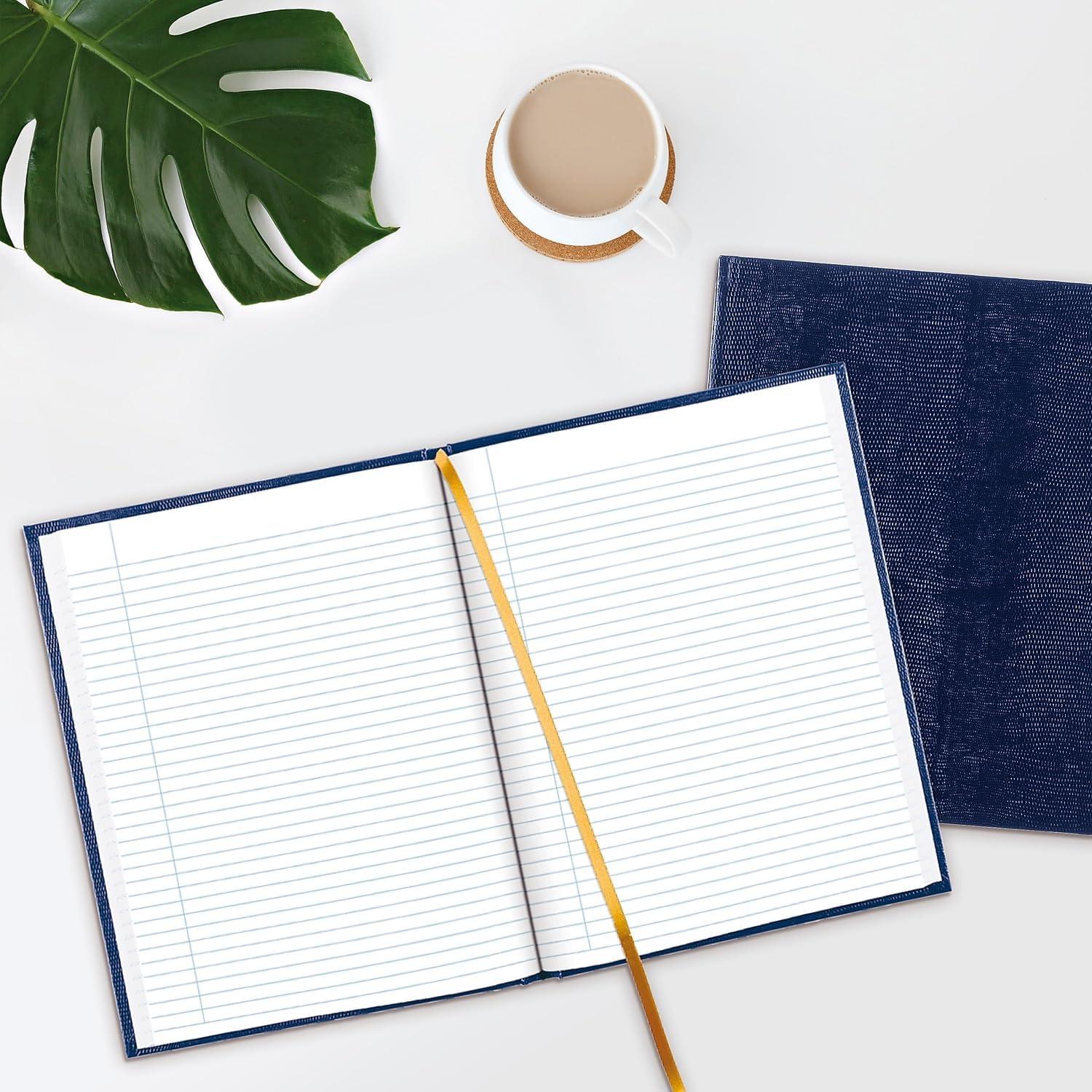 Diario Ejecutivo Blueline A10.82, Cubierta Dura Azul, 150 Páginas