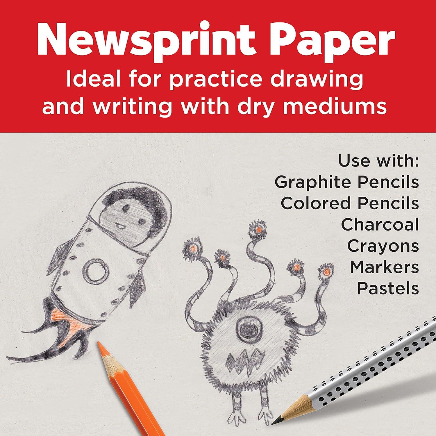 Bloc de Dibujo Faber-Castell 90 Hojas 23x30.5cm Ecológico