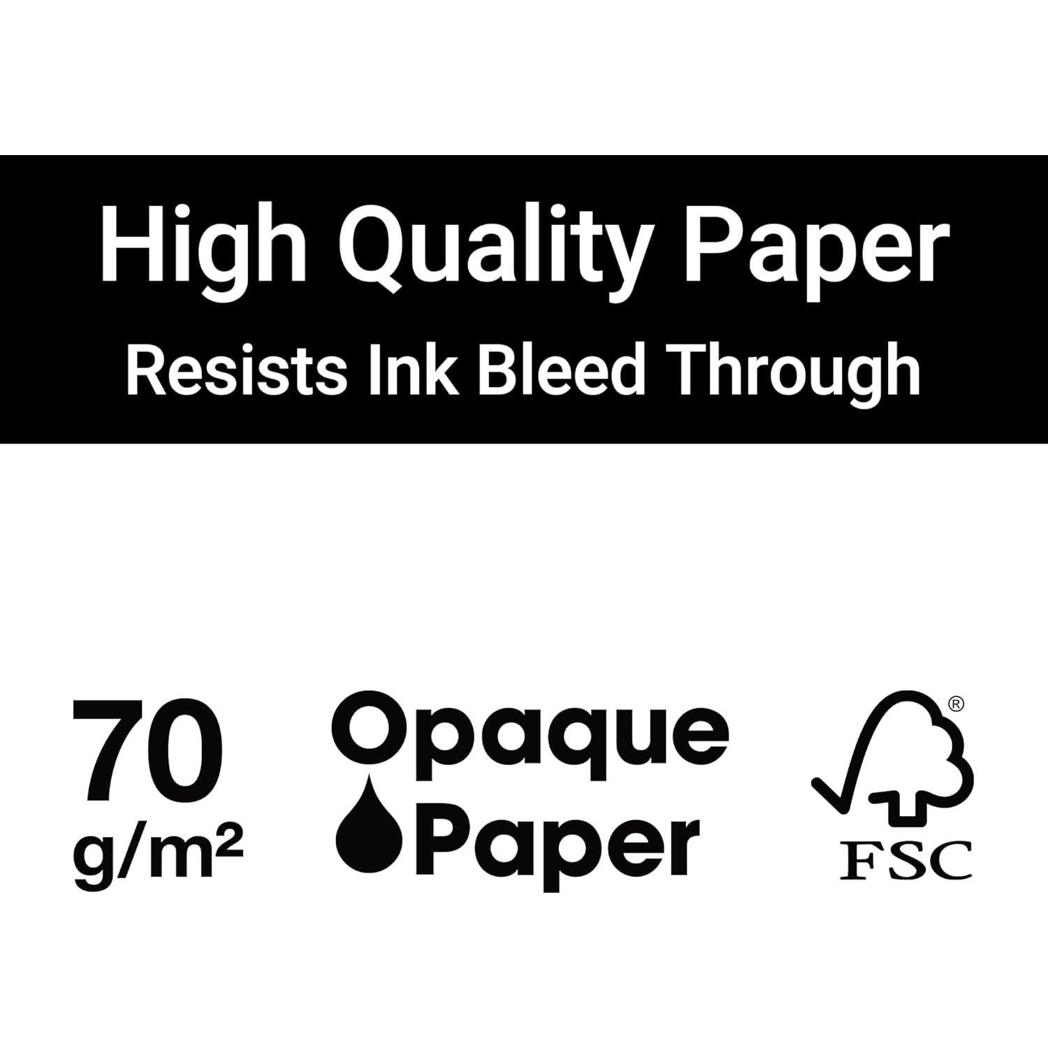 Cuaderno MiquelRius 4 Asignaturas 11x21.6cm 120 Hojas Rayadas