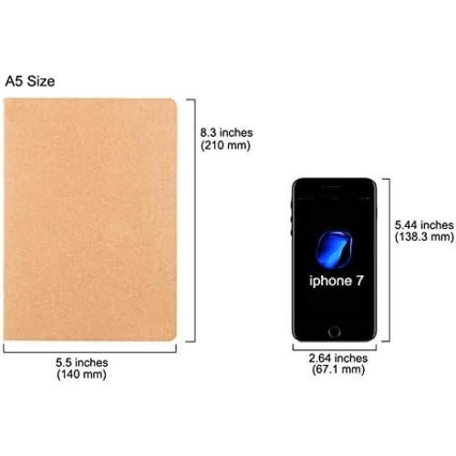 Paquete de 16 cuadernos A5 Zegrox con líneas 60 páginas