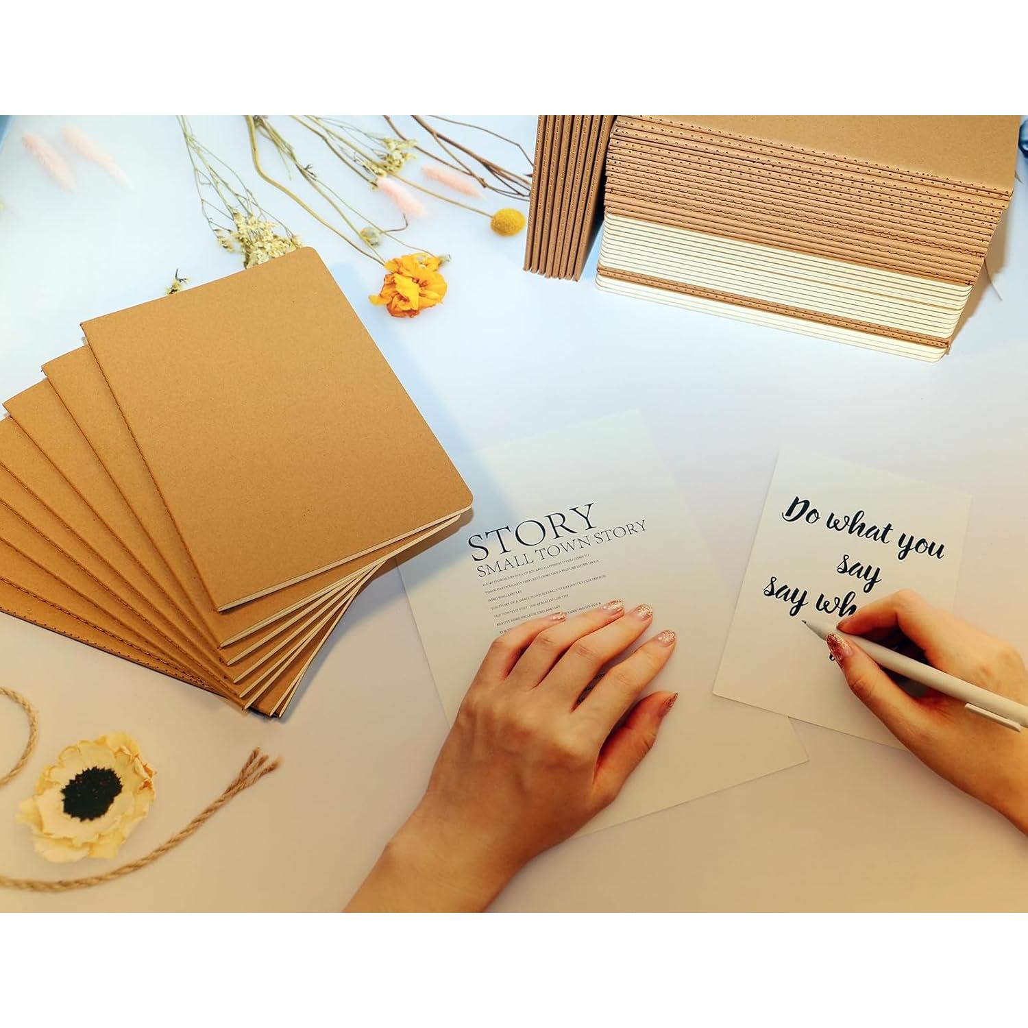 Paquete de 16 cuadernos A5 Zegrox con líneas 60 páginas