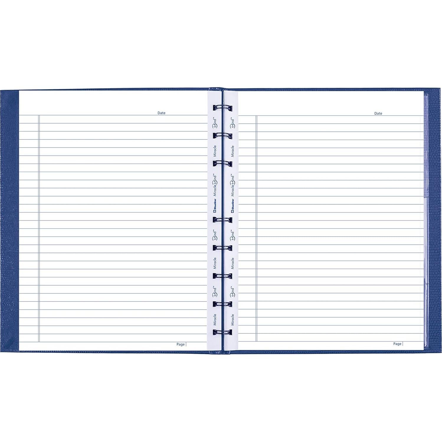 Cuaderno MiracleBind Blueline 150 Páginas Cubierta Dura 23.5x18.4cm