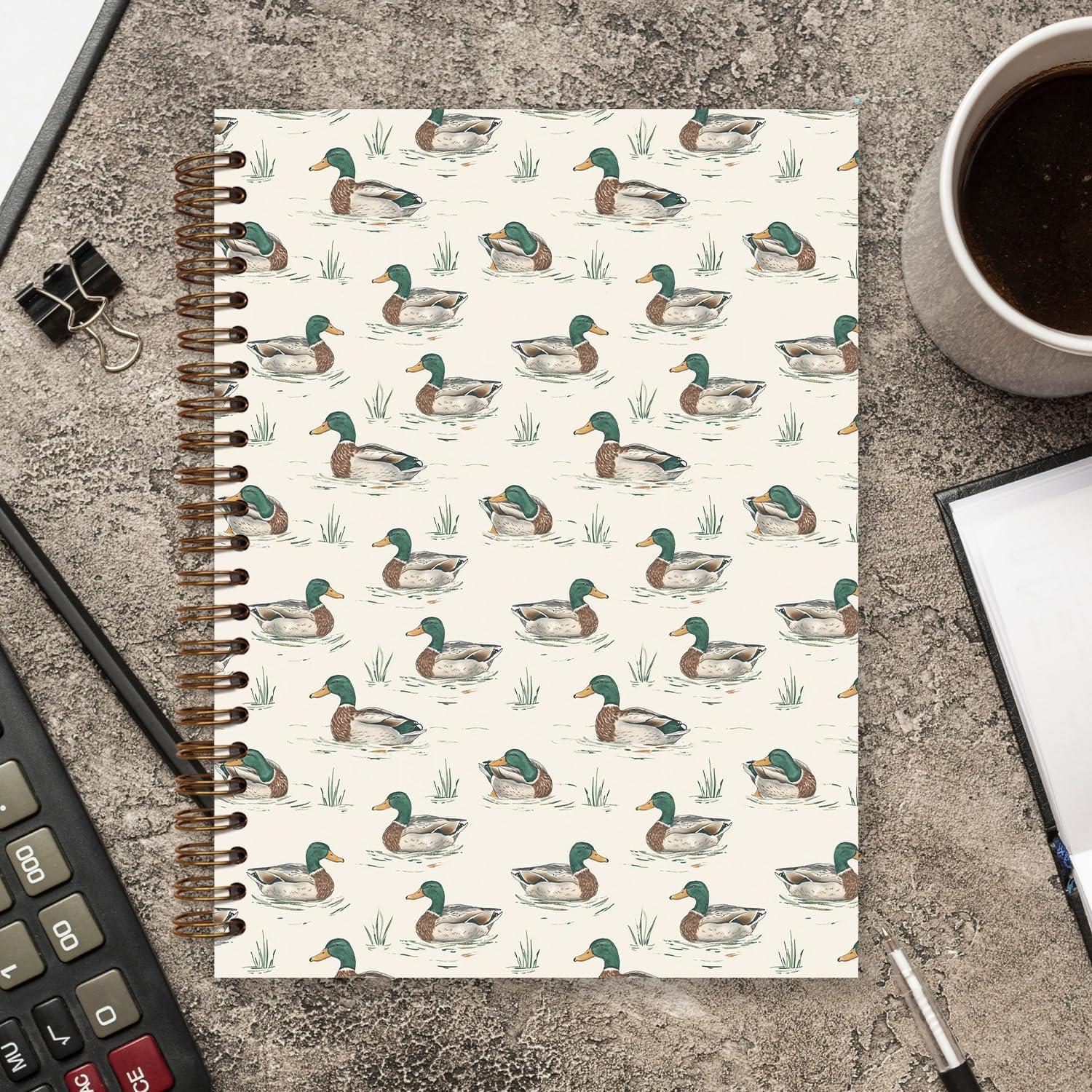 Cuaderno Espiral TFKFJLF Pato Silvestre 14x21 cm 80 Páginas