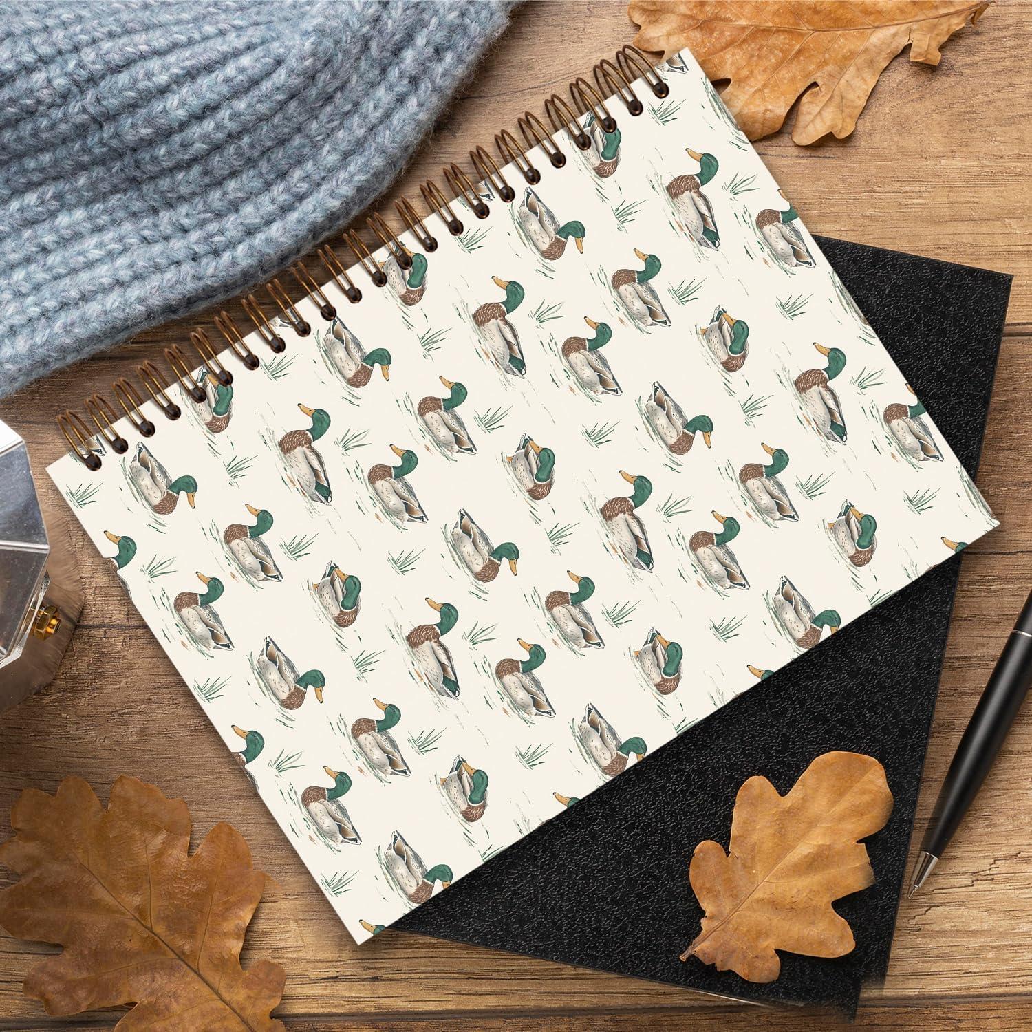 Cuaderno Espiral TFKFJLF Pato Silvestre 14x21 cm 80 Páginas