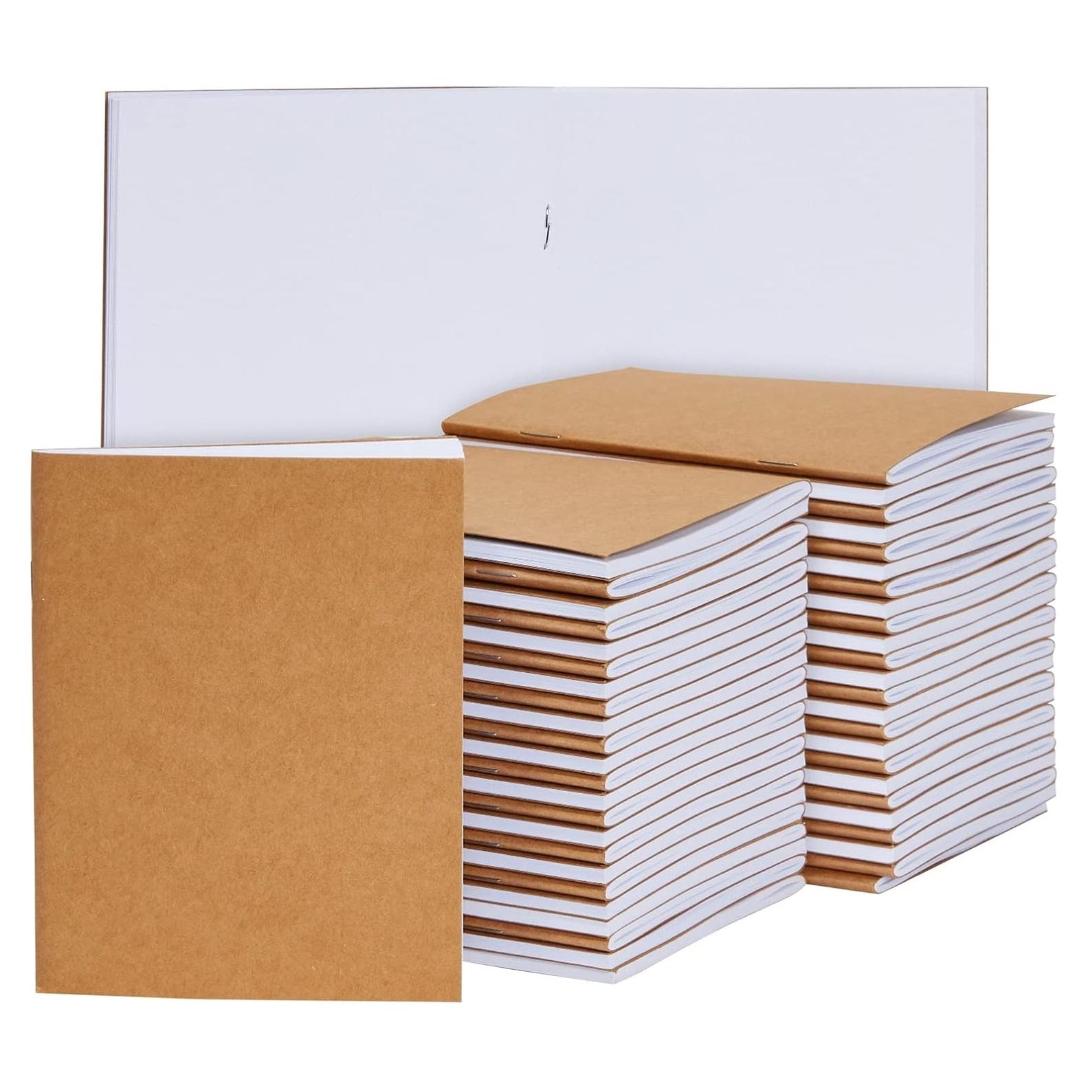 Paquete de 48 Cuadernos en Blanco Paper Junkie 10.8x14 cm