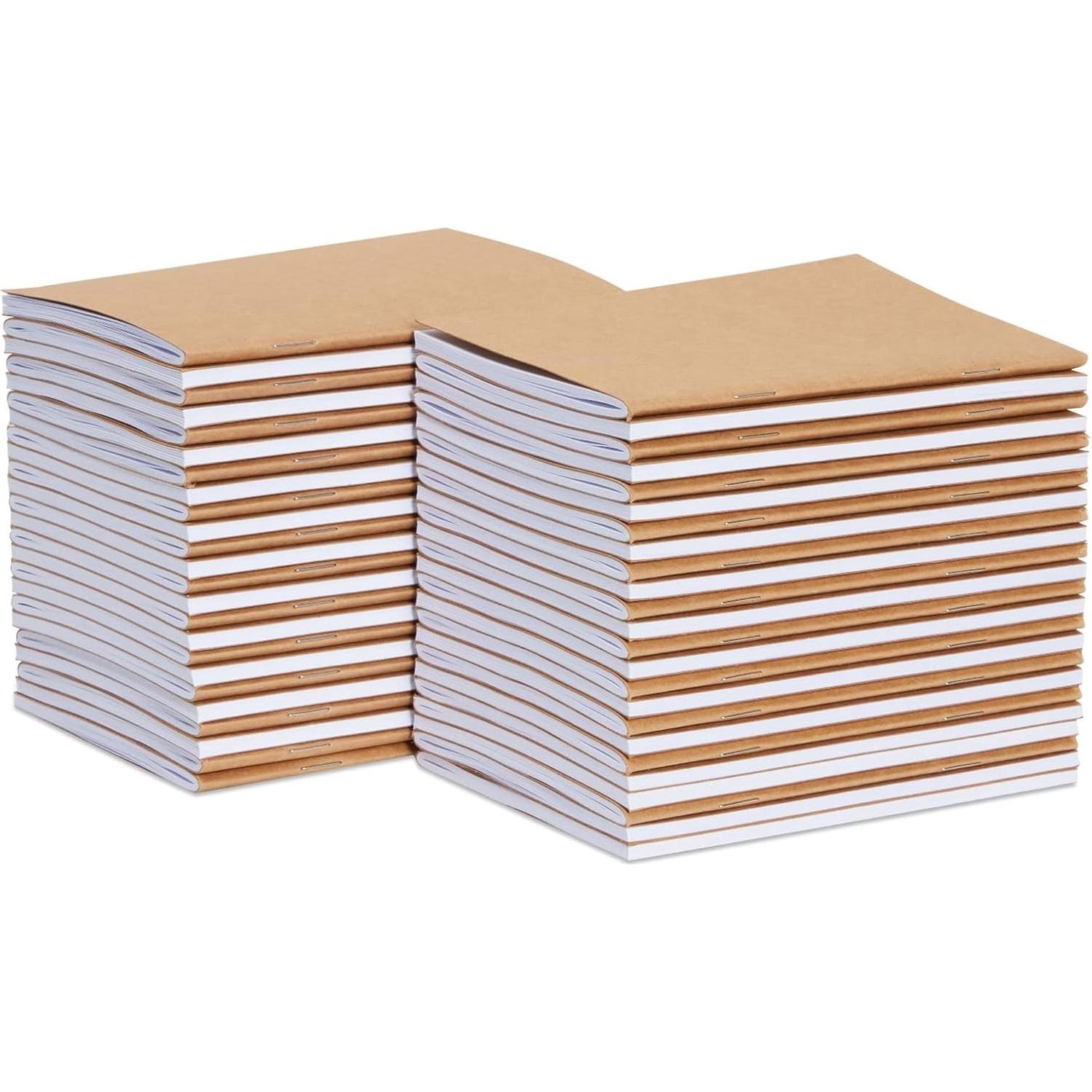 Paquete de 48 Cuadernos en Blanco Paper Junkie 10.8x14 cm