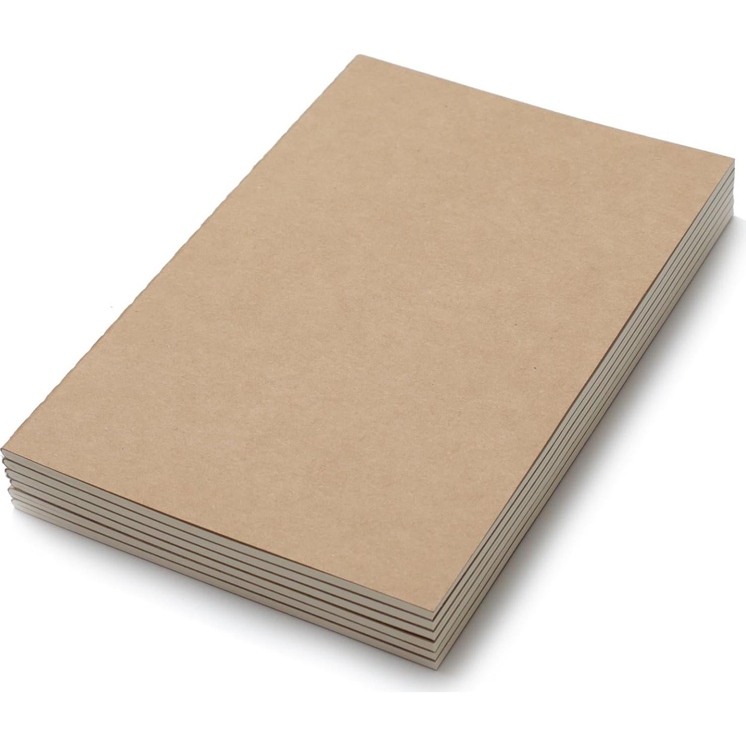Juego de Cuadernos de Viaje TWONE A5 Kraft 60 Páginas