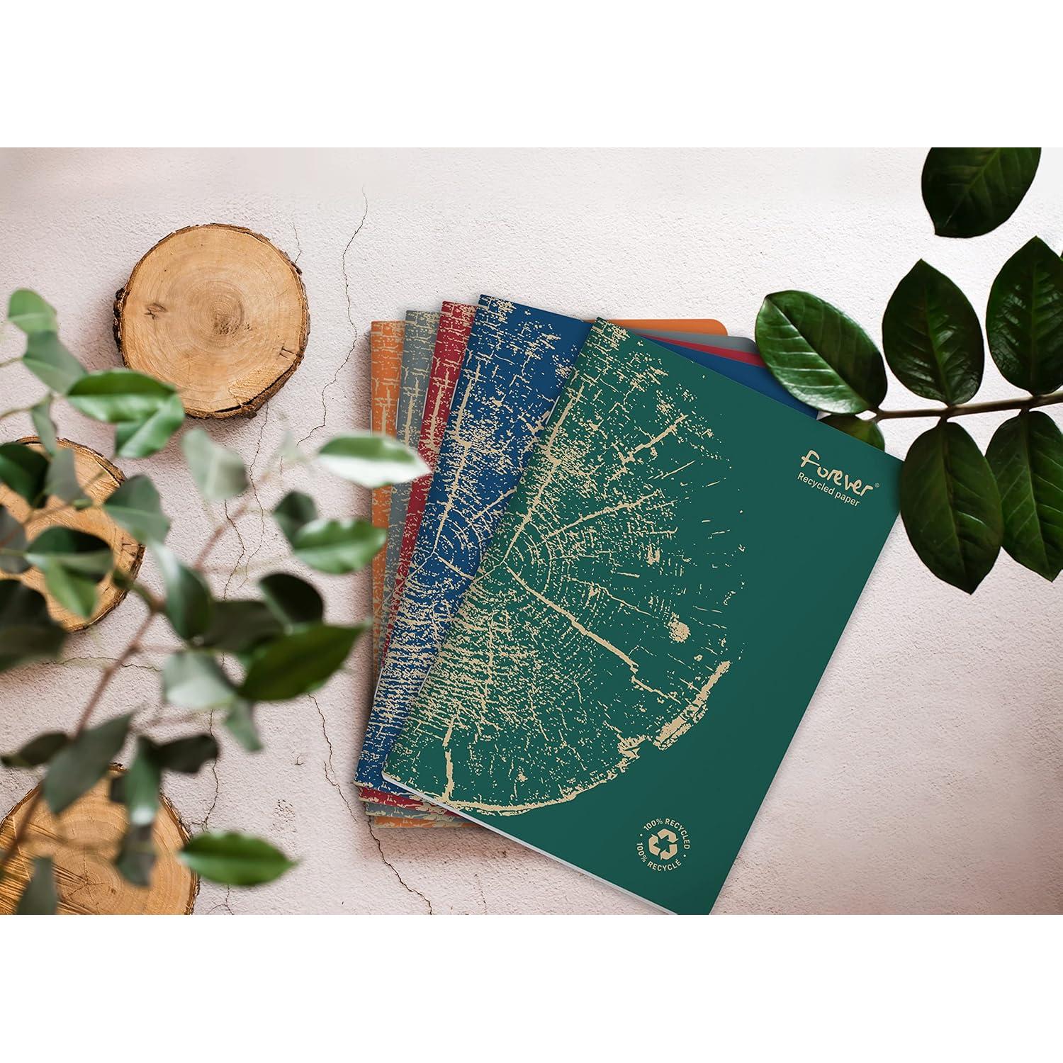 Cuaderno Grapado Clairefontaine Eterno Rojo A5 120 Páginas 90 g/m2