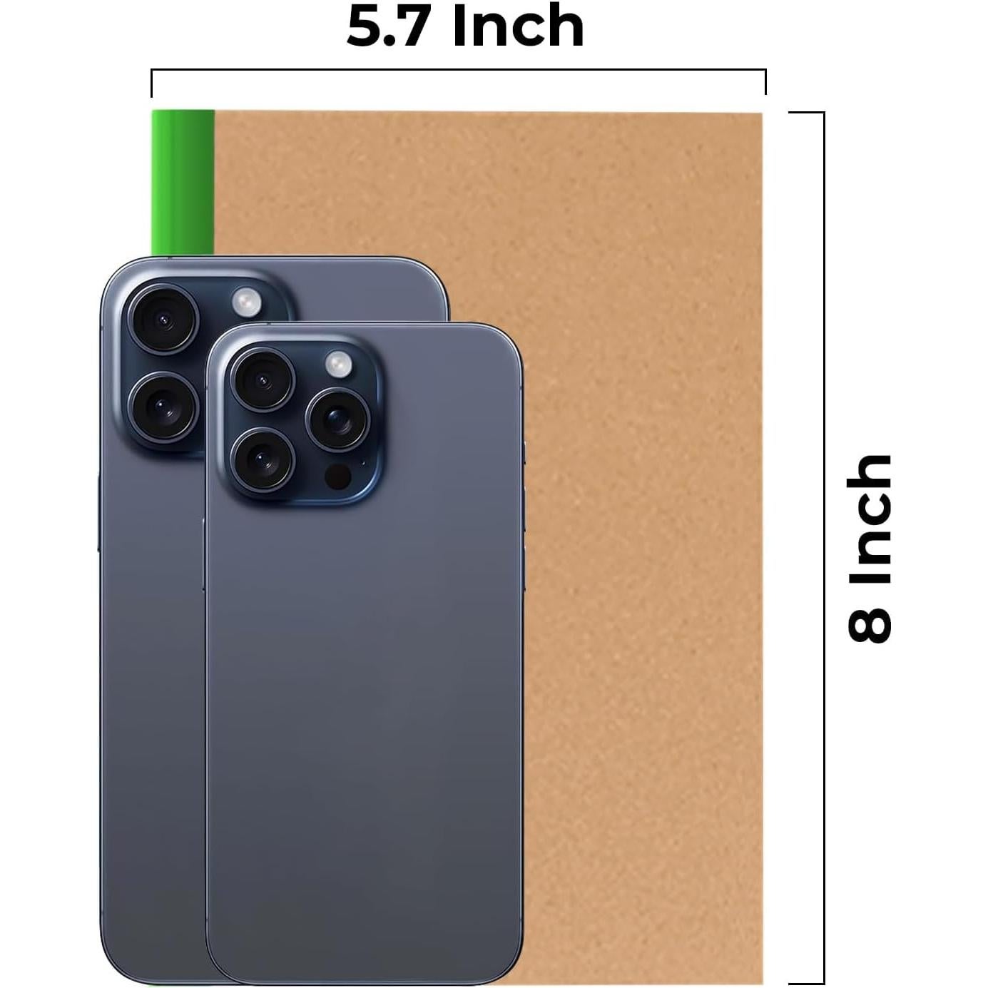 Paquete de 12 Cuadernos Kraft Rosmonde Rayado Ancho 20.32x14.48cm