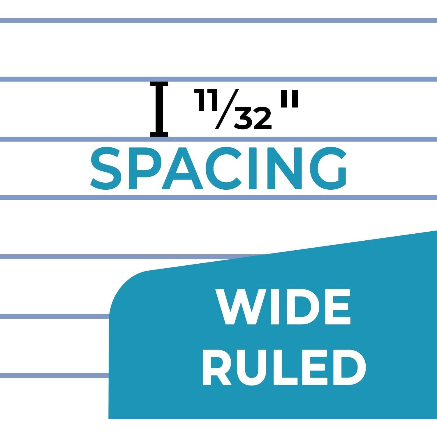 Paquete de 12 Cuadernos Kraft Rosmonde Rayado Ancho 20.32x14.48cm