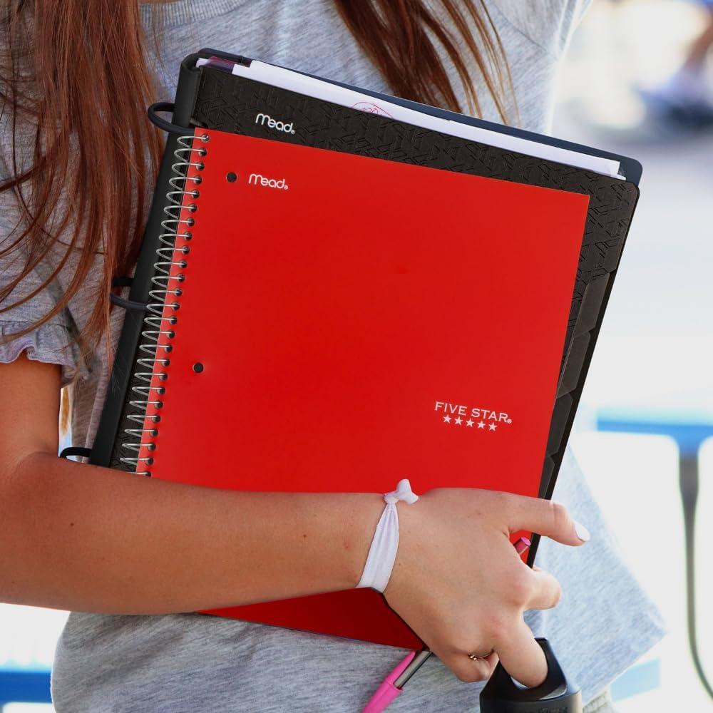 Cuaderno Espiral Five Star 3 Materias 150 Hojas Rayadas