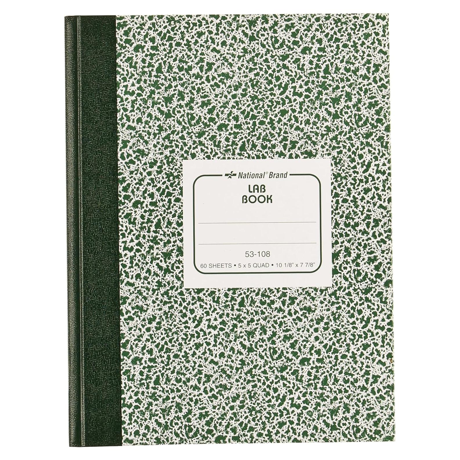 Cuaderno de Laboratorio Nacional 25.7x20 cm 60 Hojas Cuadrícula