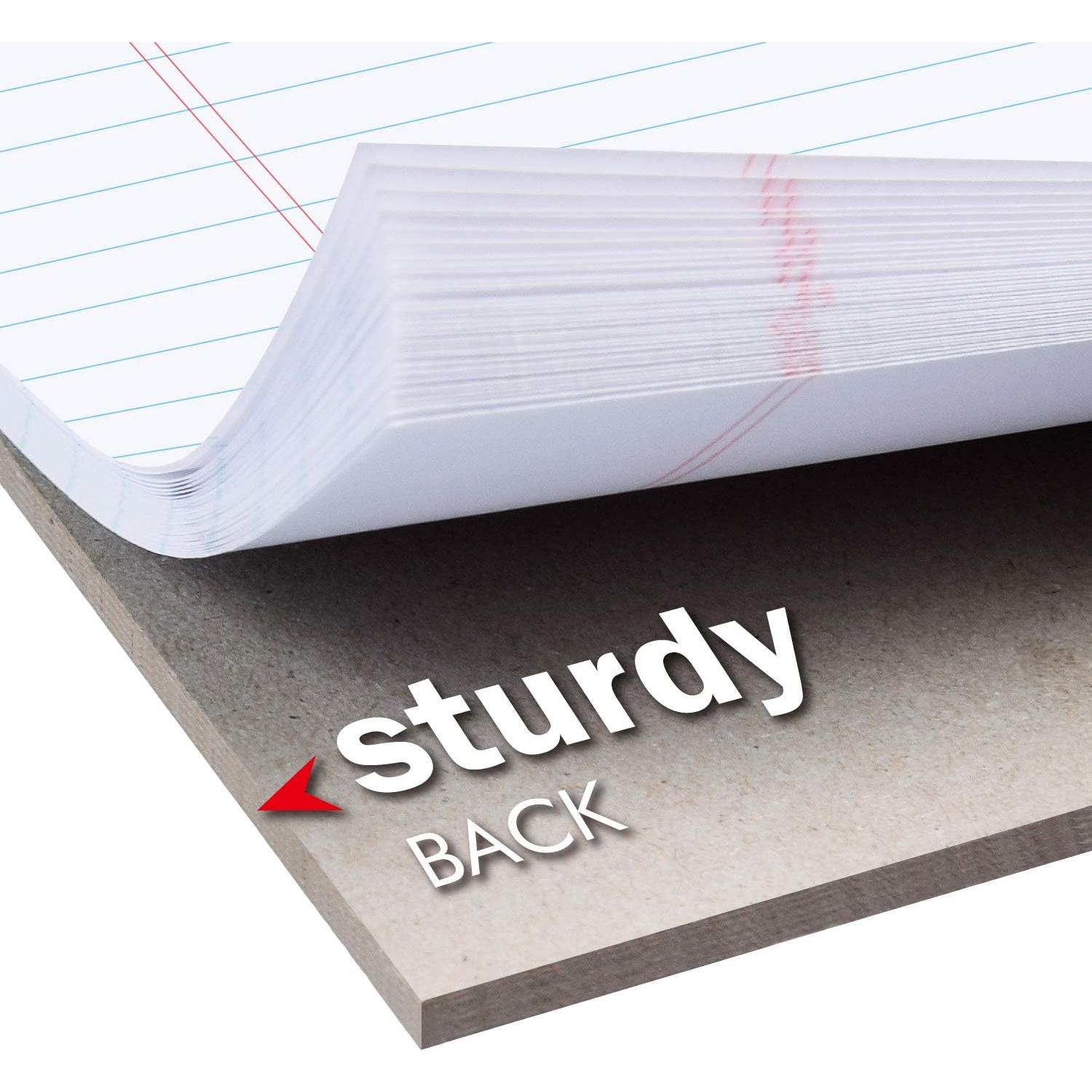 Bloc de Notas KAISA Legal Pad 21.6x27.9 cm 12 Pads Canario