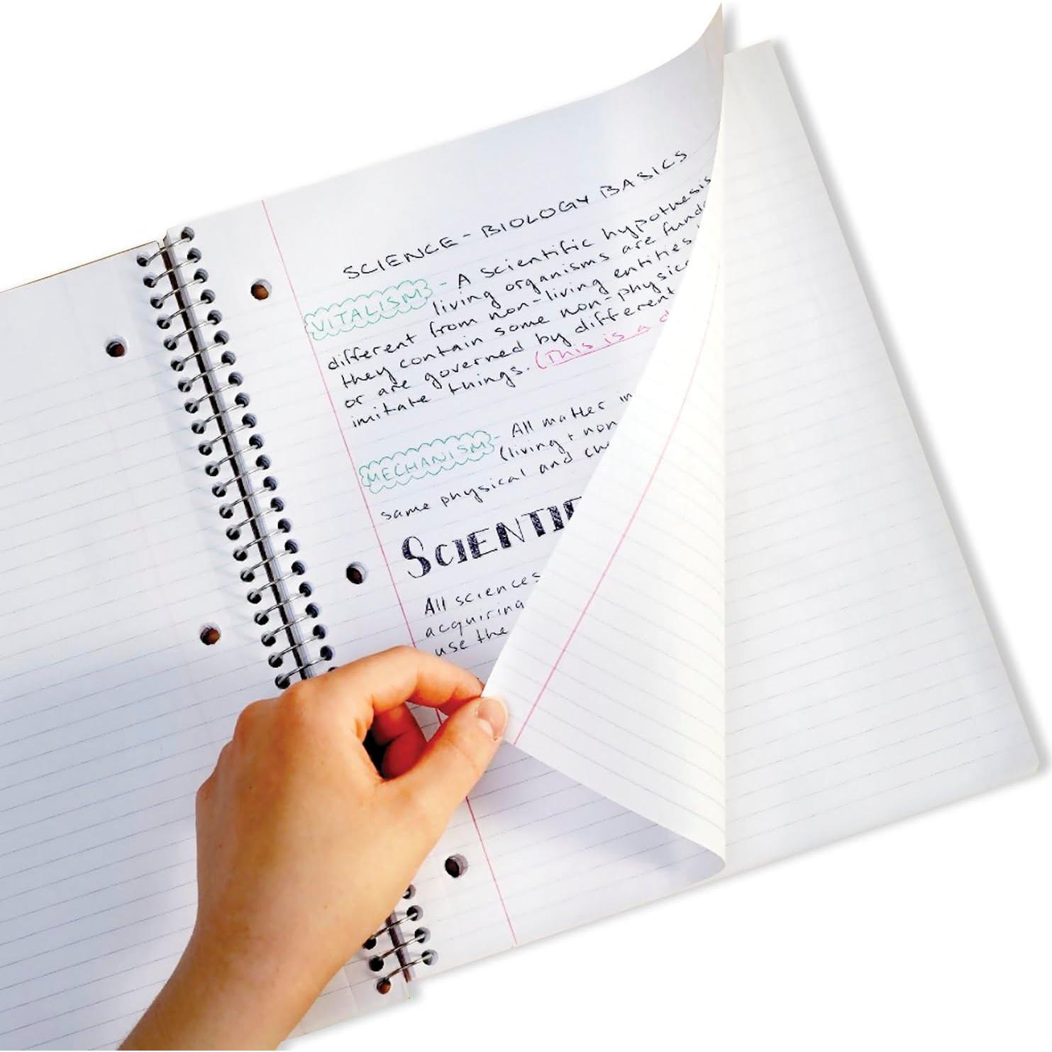 Cuaderno Espiral Five Star 5 Asignaturas 200 Hojas 20.32x26.67cm