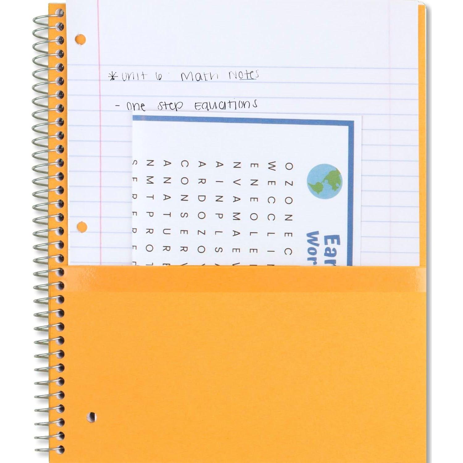 Cuaderno Espiral Five Star 5 Asignaturas 200 Hojas 20.32x26.67cm
