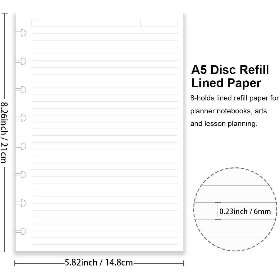 Papel de Recarga Junior Nokingo 100 Hojas 14.7 x 21 cm