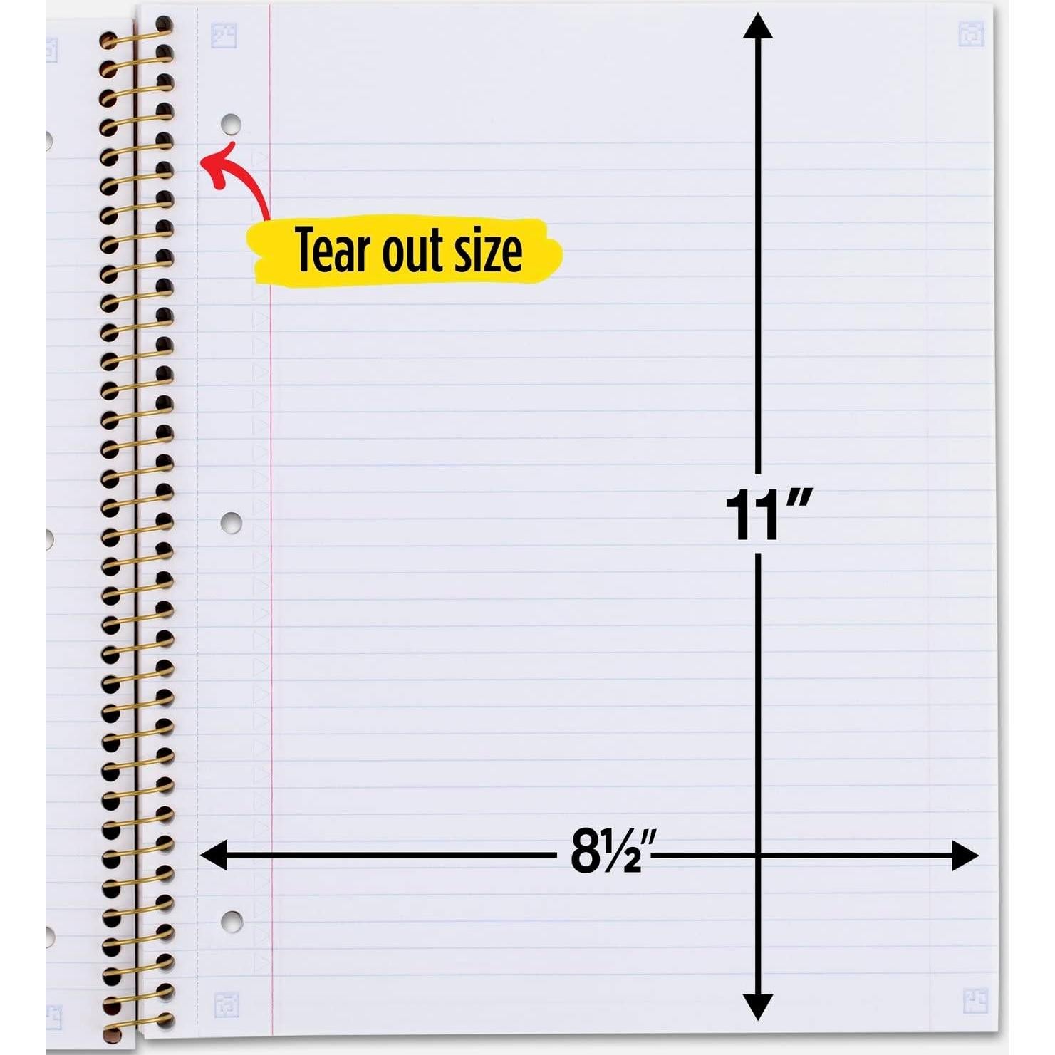 Cuaderno Espiral Five Star 1 Materia 80 Hojas Universitarias