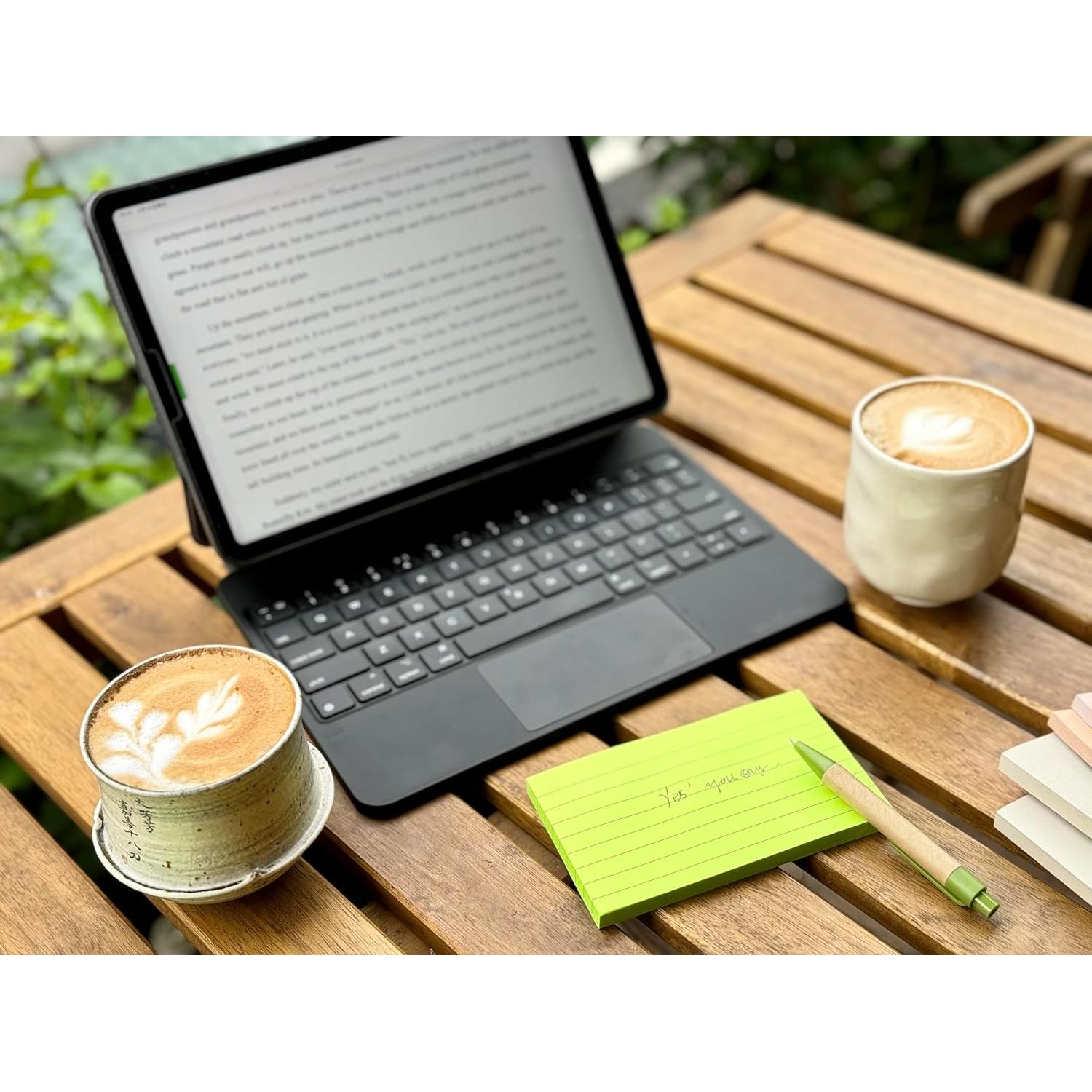 Notas Adhesivas Grandes Lkpezy 480 Hojas 76 x 127 mm 6 Bloc