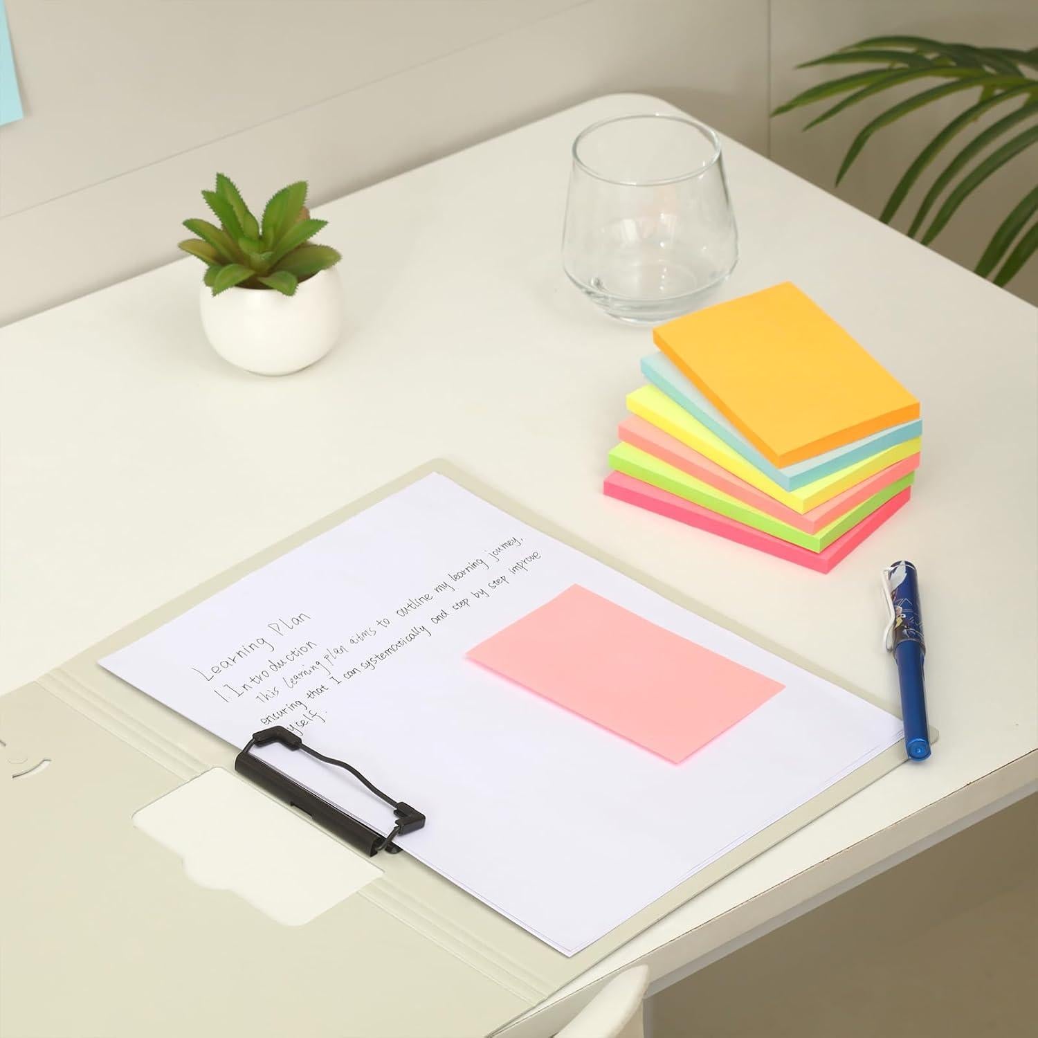 Notas Adhesivas Grandes Lkpezy 480 Hojas 76 x 127 mm 6 Bloc