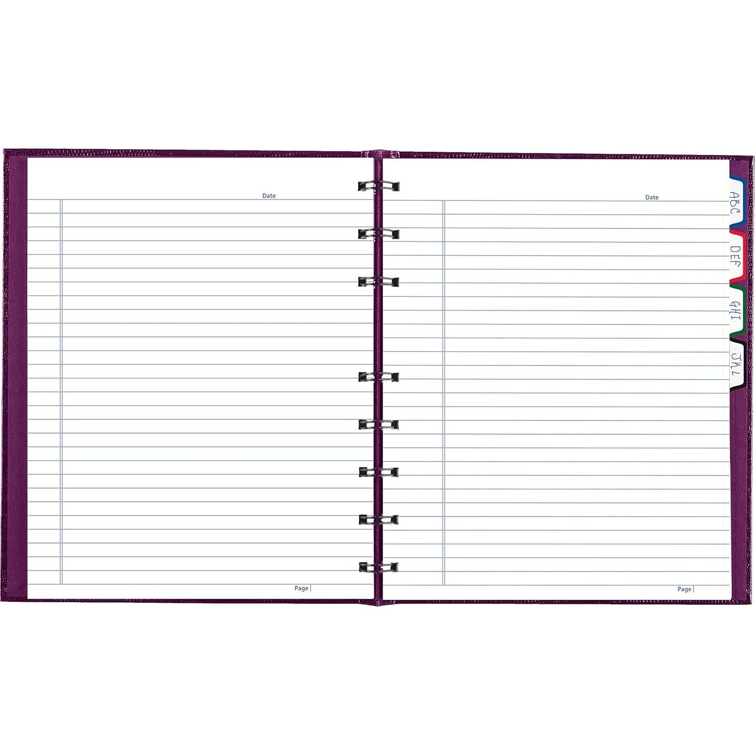 Cuaderno Blueline NotePro Ejecutivo Tapa Dura 150 Páginas Uva