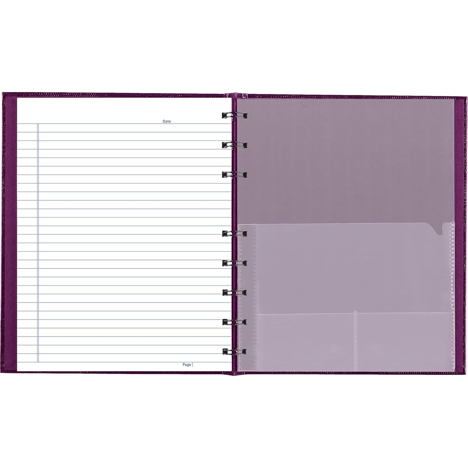 Cuaderno Blueline NotePro Ejecutivo Tapa Dura 150 Páginas Uva