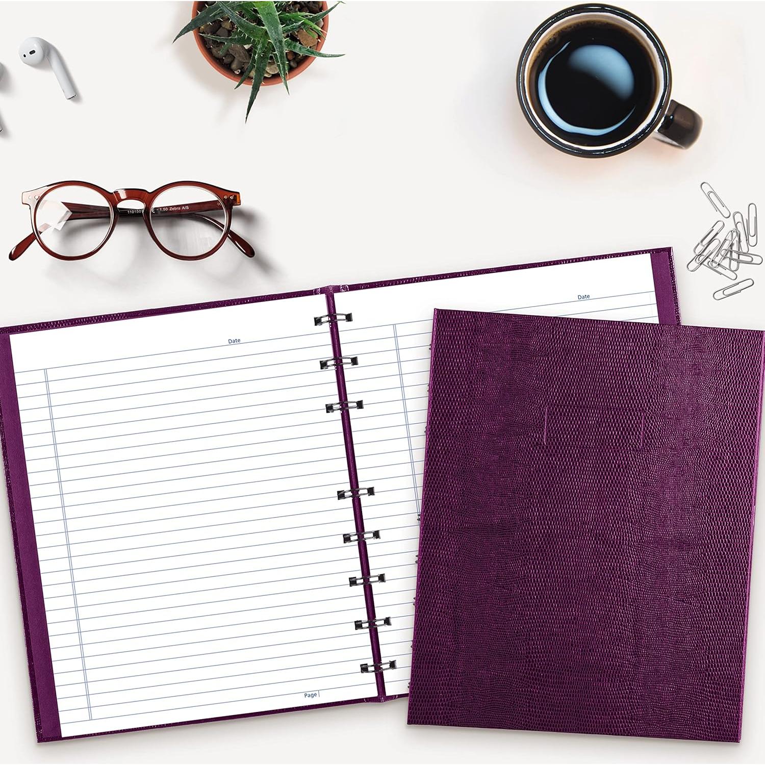 Cuaderno Blueline NotePro Ejecutivo Tapa Dura 150 Páginas Uva