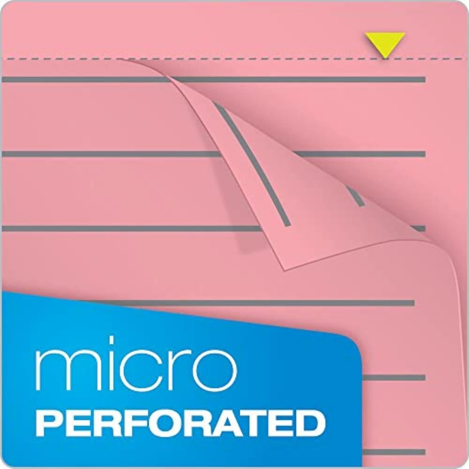 Cuaderno Steno Prism Tops Rosa 15.24x22.86 cm Paquete 4