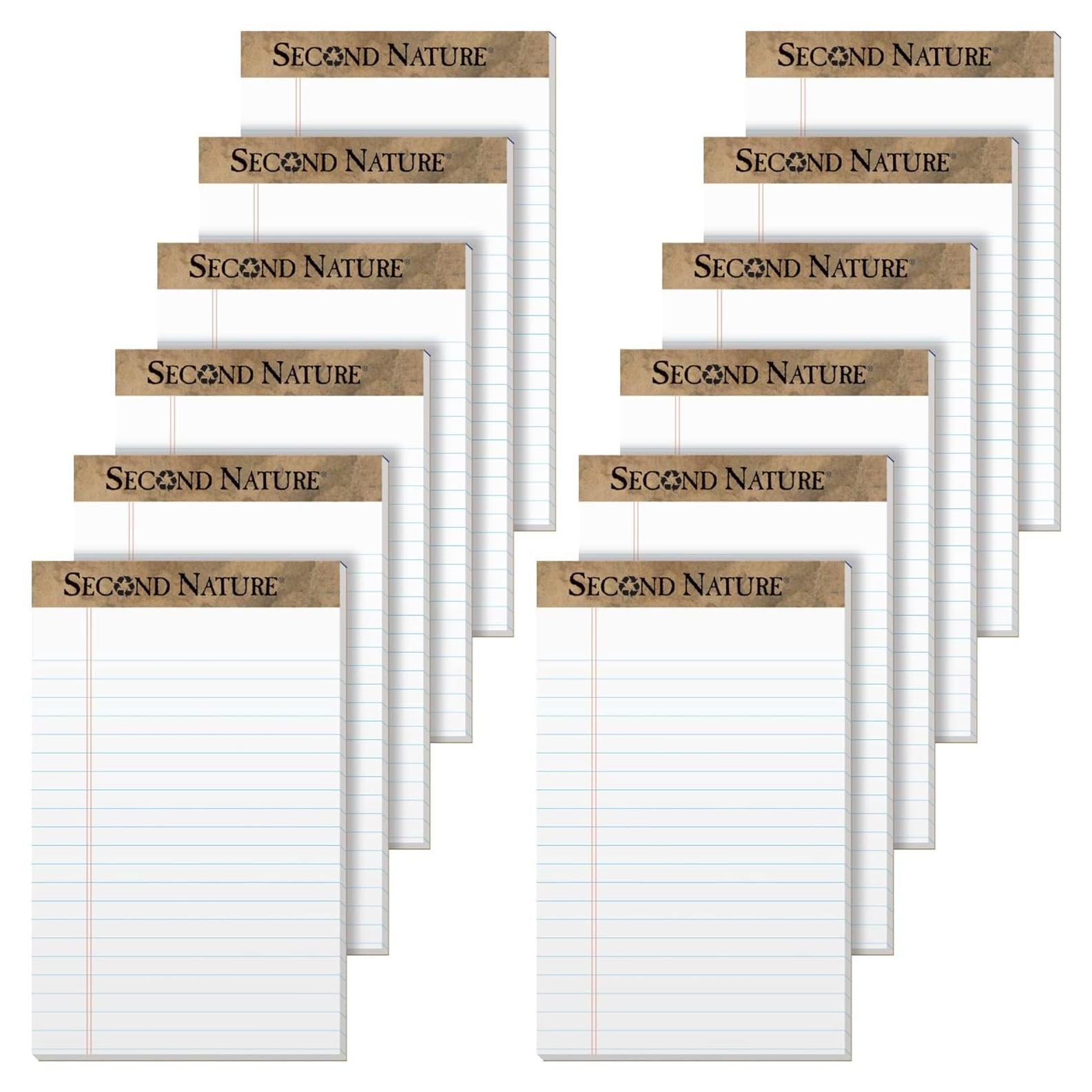 Bloc de Notas Reciclado TOPS Second Nature 5x8 cm, 12 Paquetes