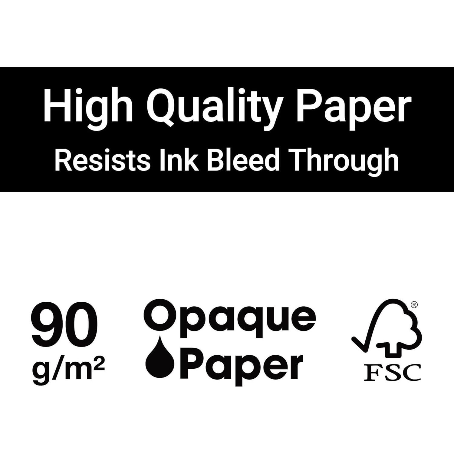 Cuaderno Espiral Miquel Rius 28x21.6 cm Rayado 80 Hojas