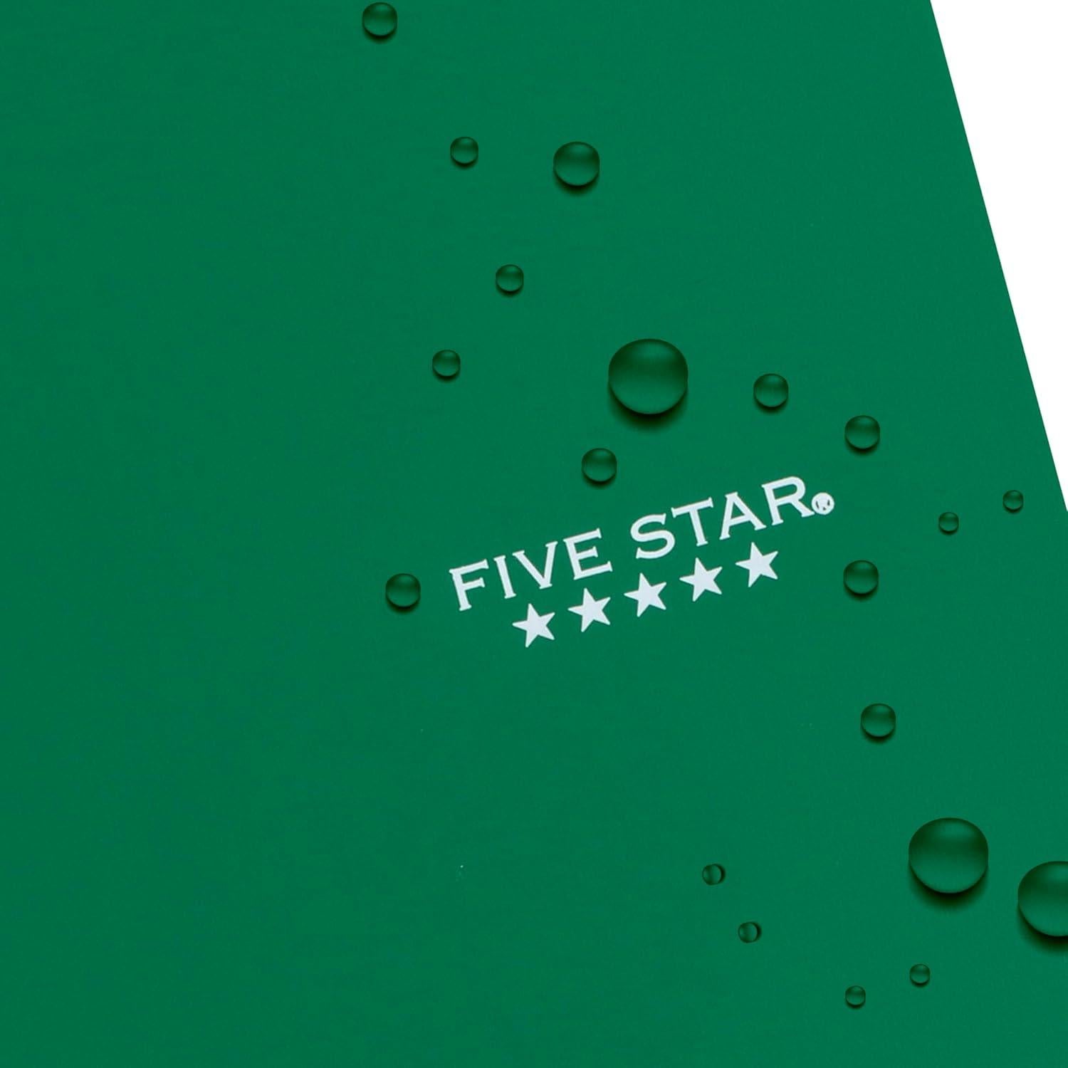Cuaderno Espiral Five Star 3 Materias 150 Hojas Verde