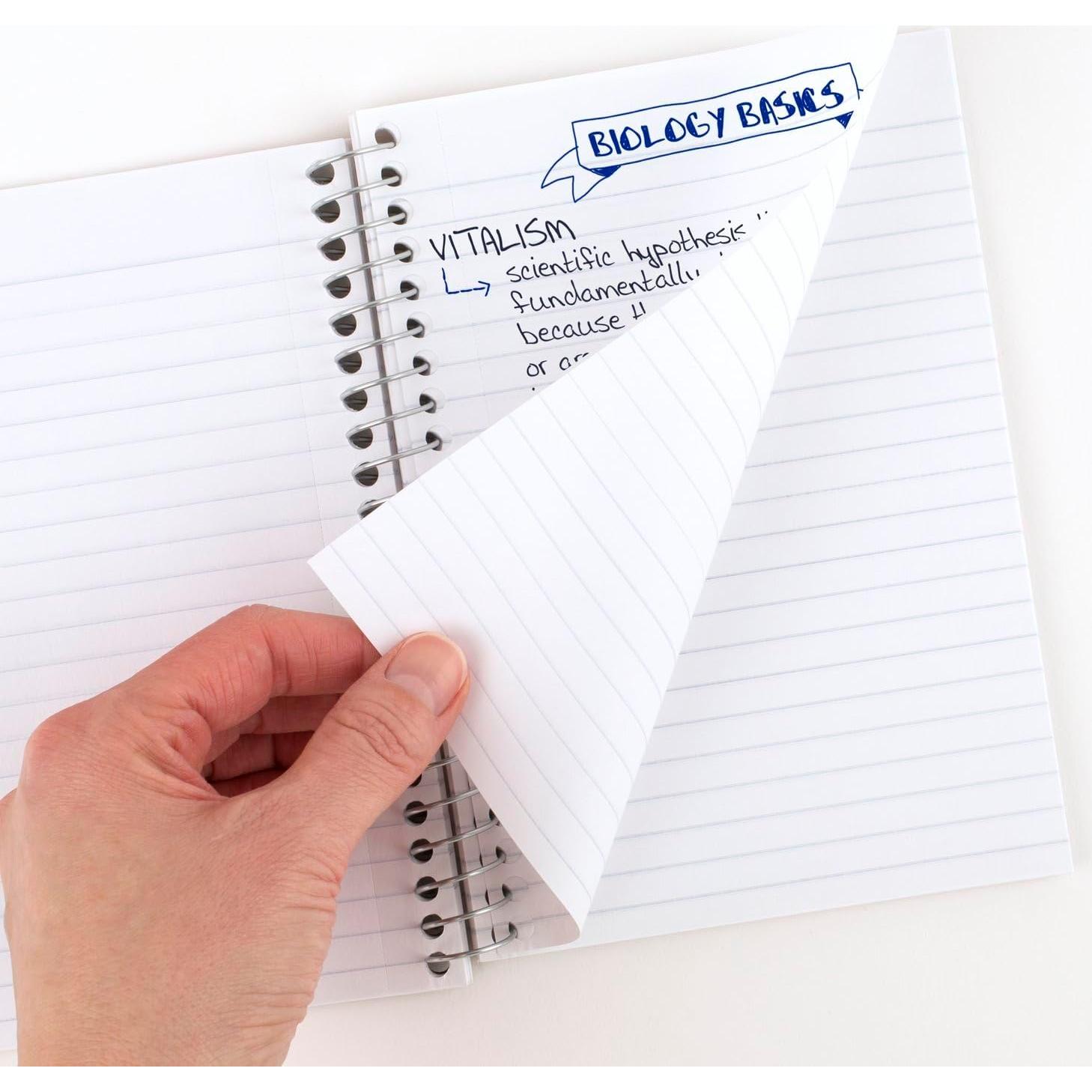 Cuaderno Personal Five Star 1 Asignatura 100 Hojas Verde