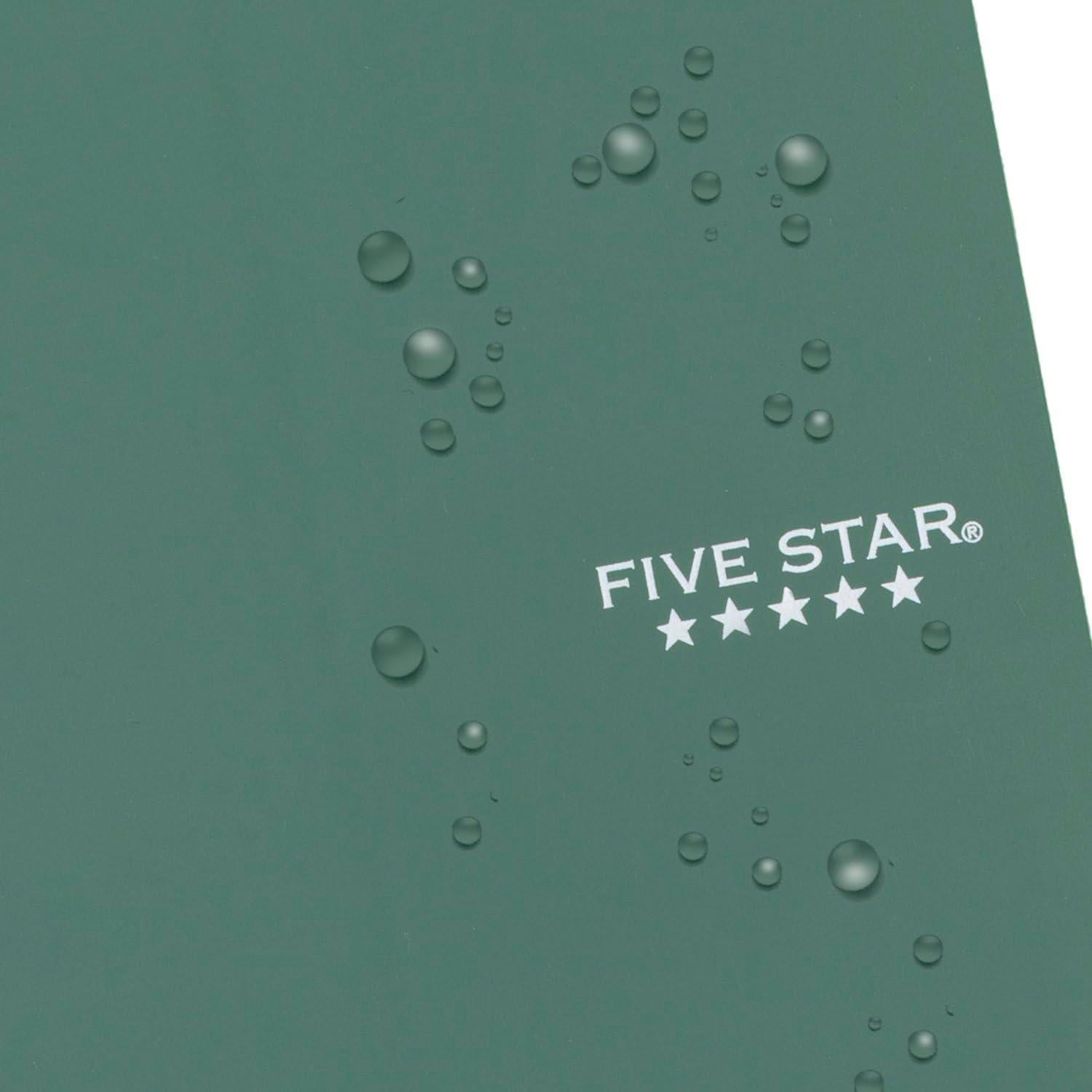 Cuaderno Personal Five Star 1 Asignatura 100 Hojas Verde