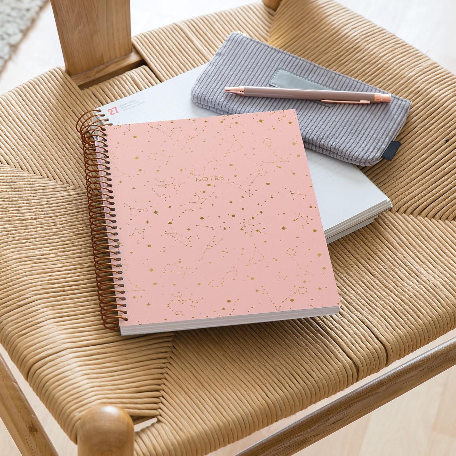 Cuaderno Espiral Miquel Rius A5 4 Asignaturas Diseño Constelaciones