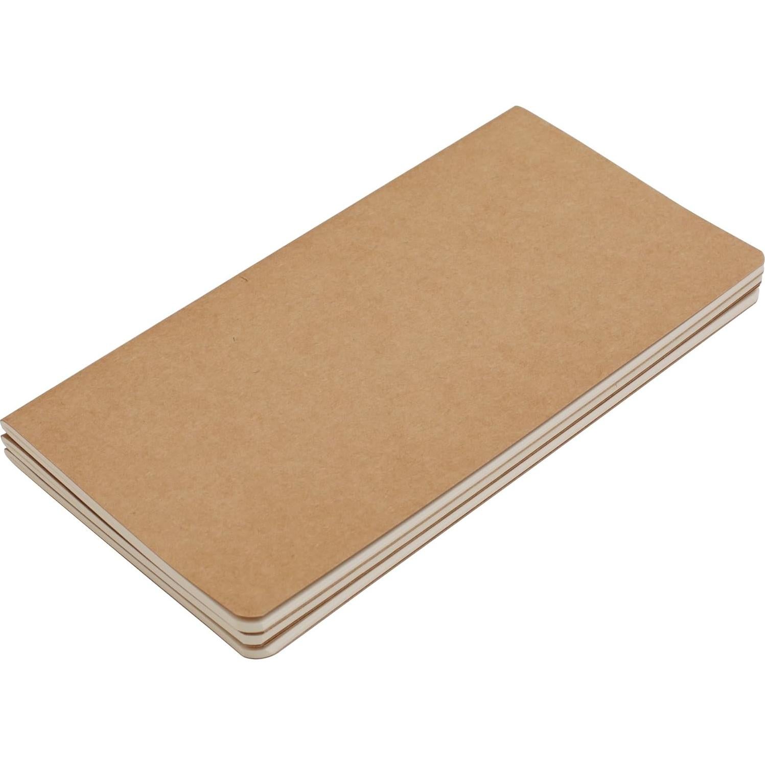 Juego de Cuadernos de Viaje TWONE - 3 Piezas Rayadas 10.9x20.8 cm