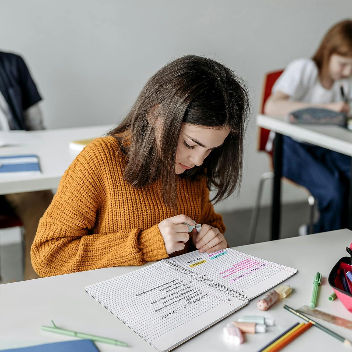 Cuadernos Espirales SUNEE 1 Materia Paquete de 3 70 Hojas