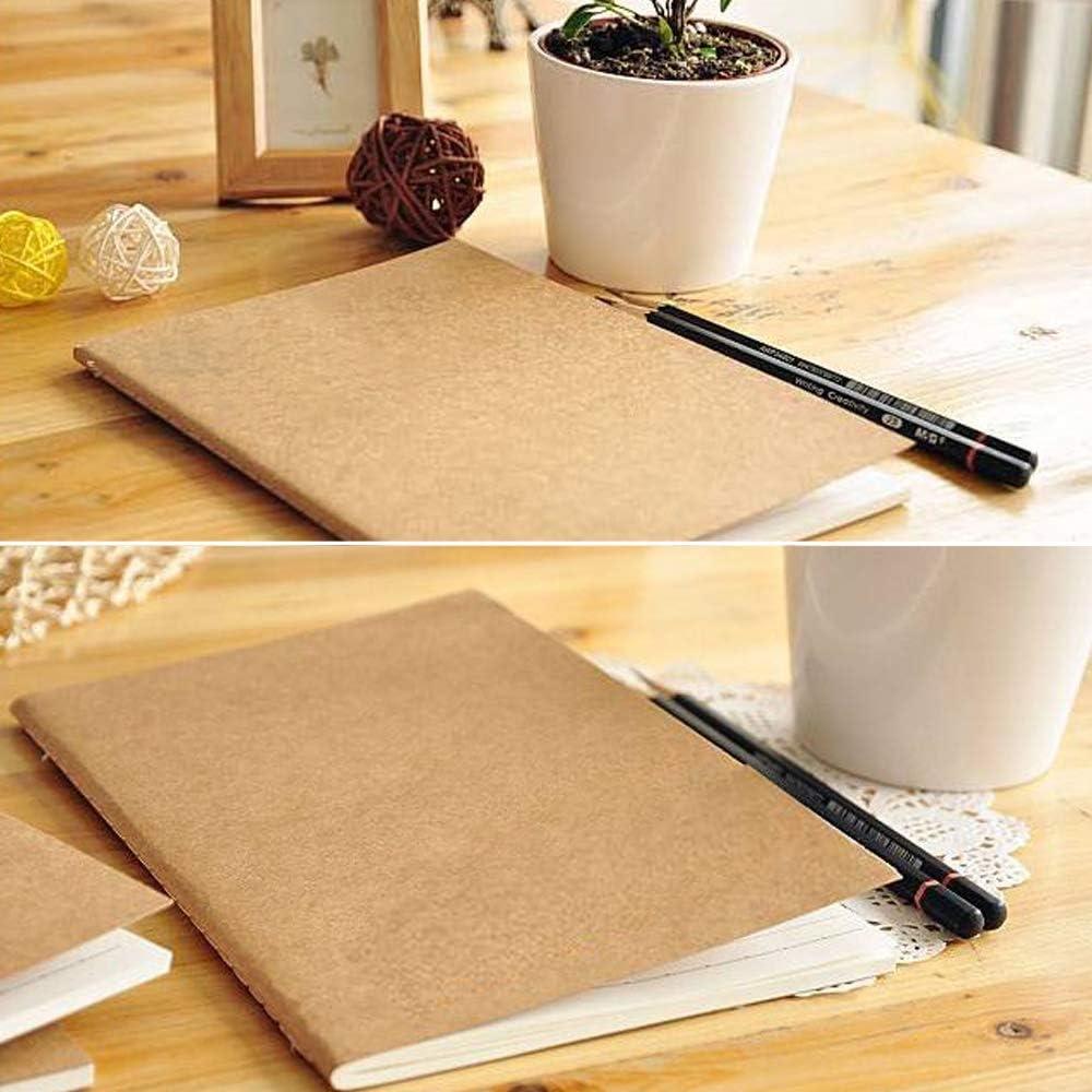 Paquete de 24 cuadernos A5 Owevvin con papel rayado