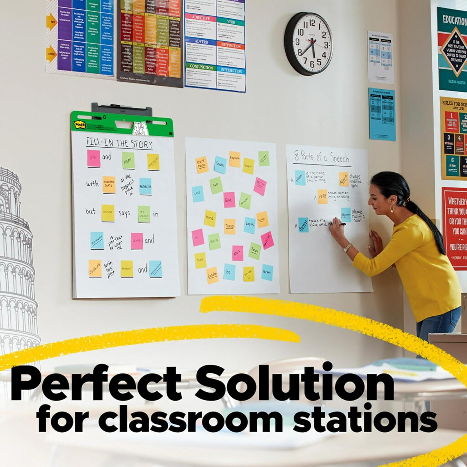 Papel de Pizarra Post-it Super Sticky 63.5x76.2cm 100% Reciclado