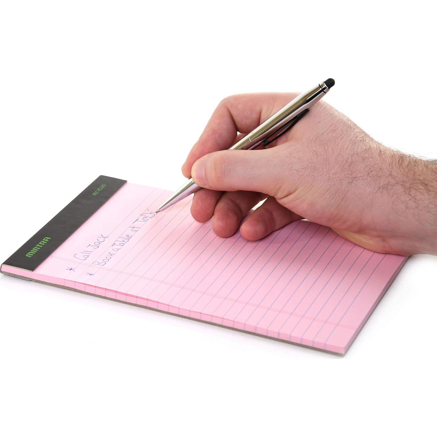 Bloc de Notas Reciclados Mintra Office 6pk Pastel 50 Hojas