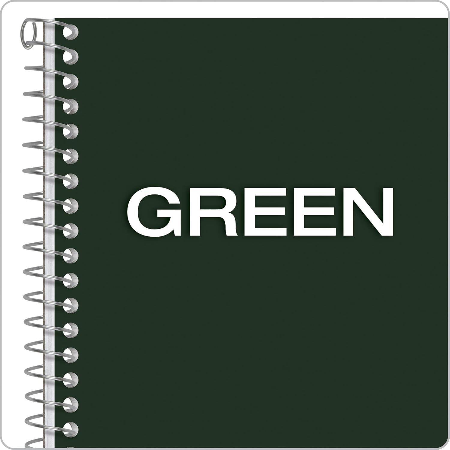 Cuaderno Ampad Reciclado 20.32x12.7 cm Verde 80 Hojas