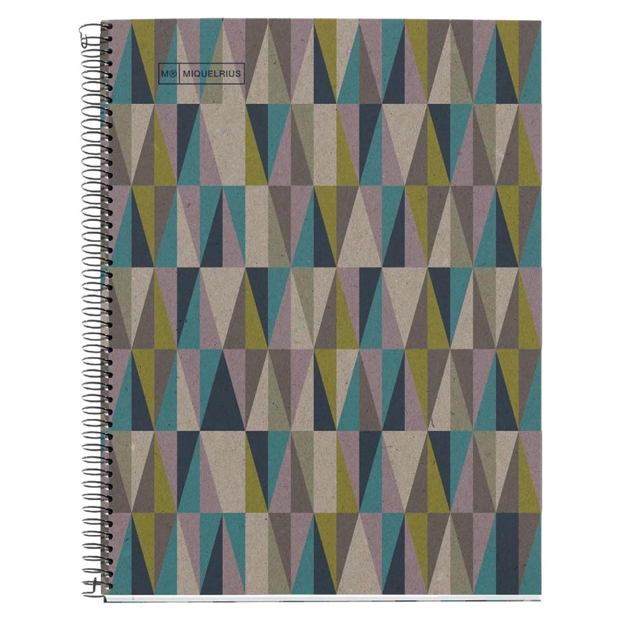 Cuaderno 4 Materias Miquel Rius A5 100% Reciclado 120 Hojas