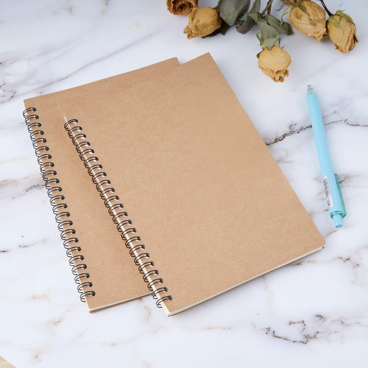 Paquete de 48 cuadernos en espiral A5 Ddaowanx con reglas