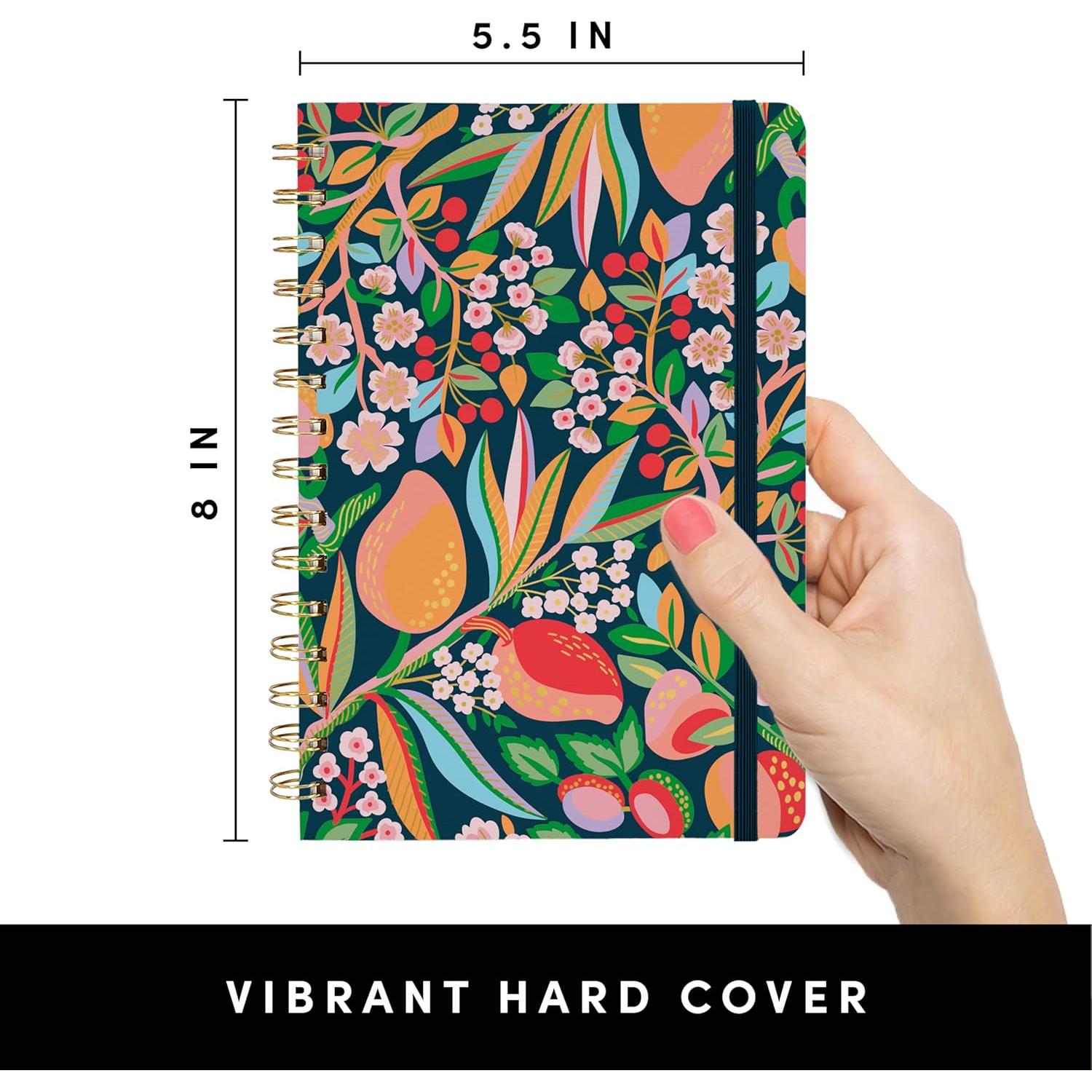 Cuaderno Espiral Tapa Dura Paperage 14x20.3 cm 160 Páginas