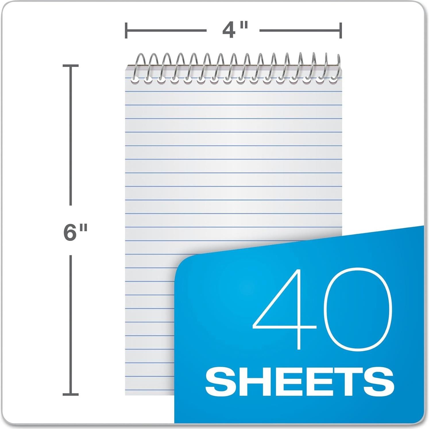 Cuaderno de bolsillo Ampad Efficiency reciclado 15x10 cm 3 unidades