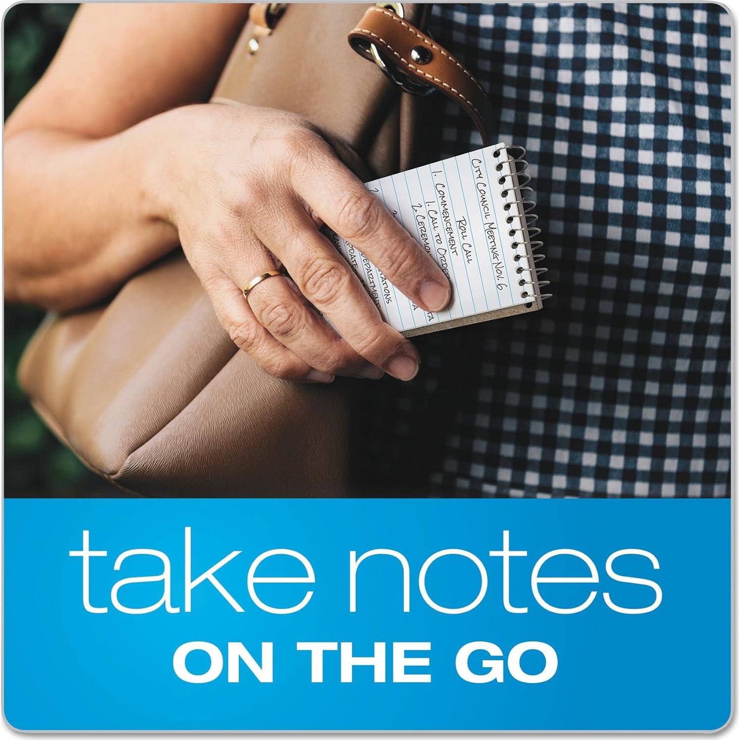 Cuaderno de bolsillo Ampad Efficiency reciclado 15x10 cm 3 unidades